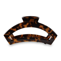 TELETIES - Open Tortoise Large Hair Clip