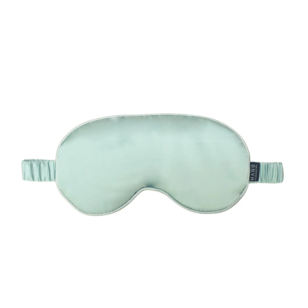 Satin Eye Mask - Seafoam