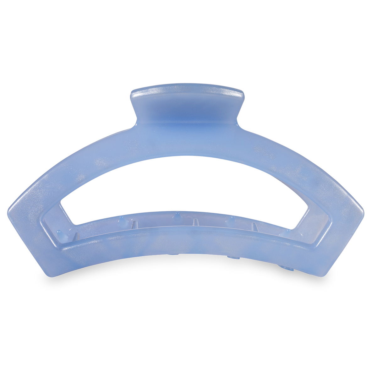 TELETIES - Open Hair Clip | Large | Blue Lagoon