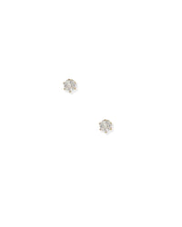 Micro Helen Gold Screwback Stud Earrings
