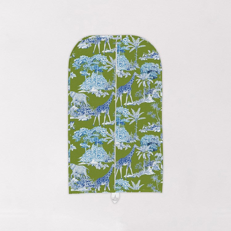 Ozara Jungle Olive Green Quilted Garment Bag