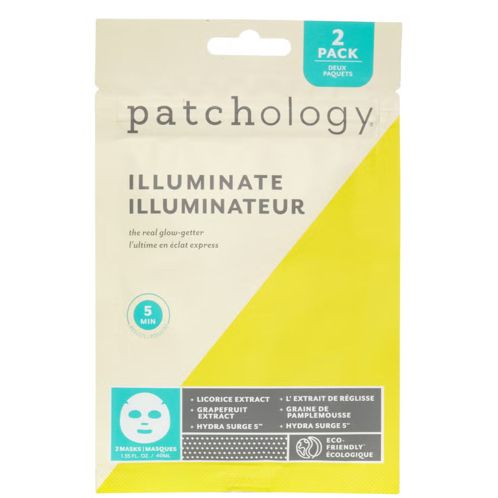 Patchology Illuminate the Real Glow Getter Mask - 2 Pack