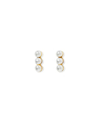 Janie Pearl Screwback Stud Earrings