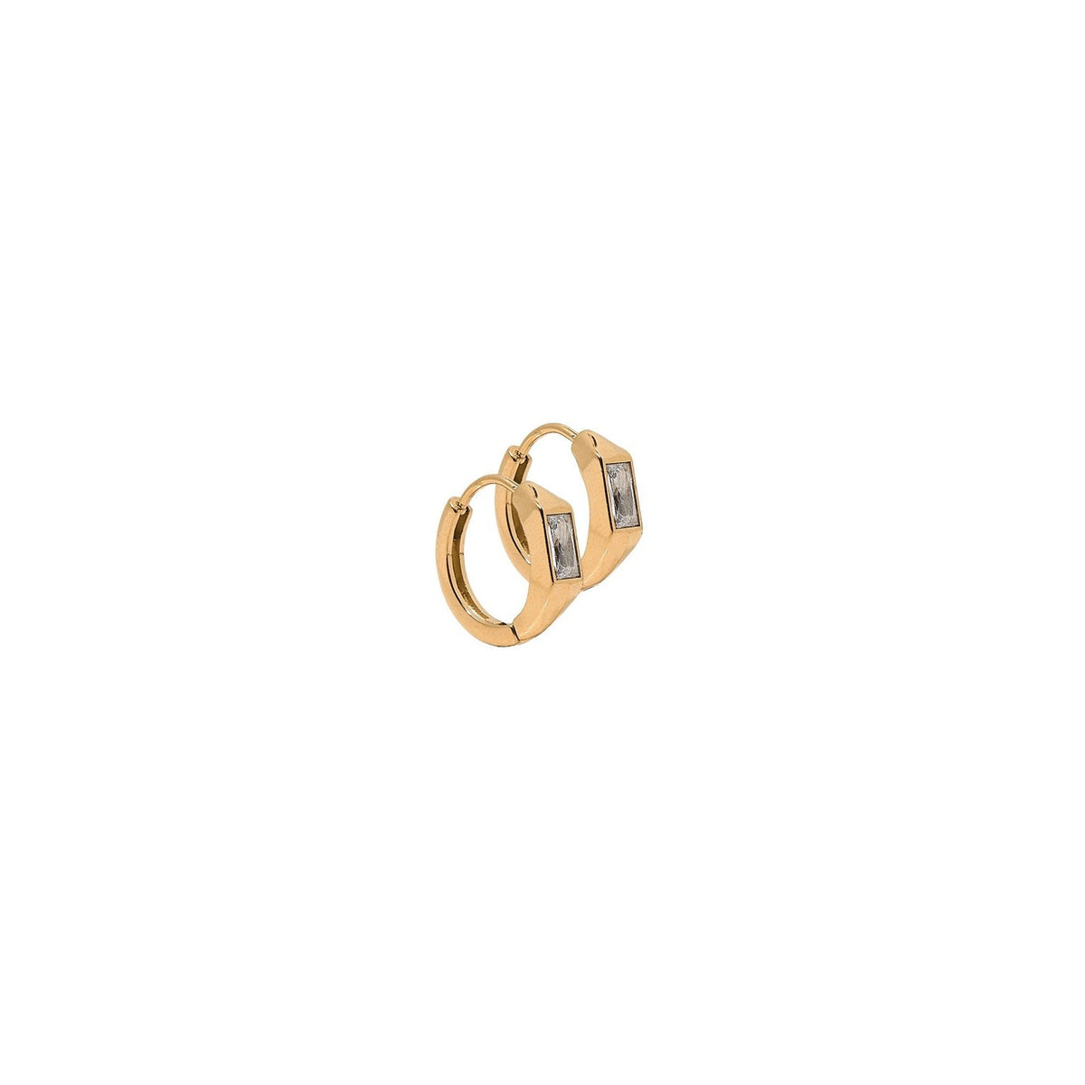 Huggie Earrings - Lottie Gold