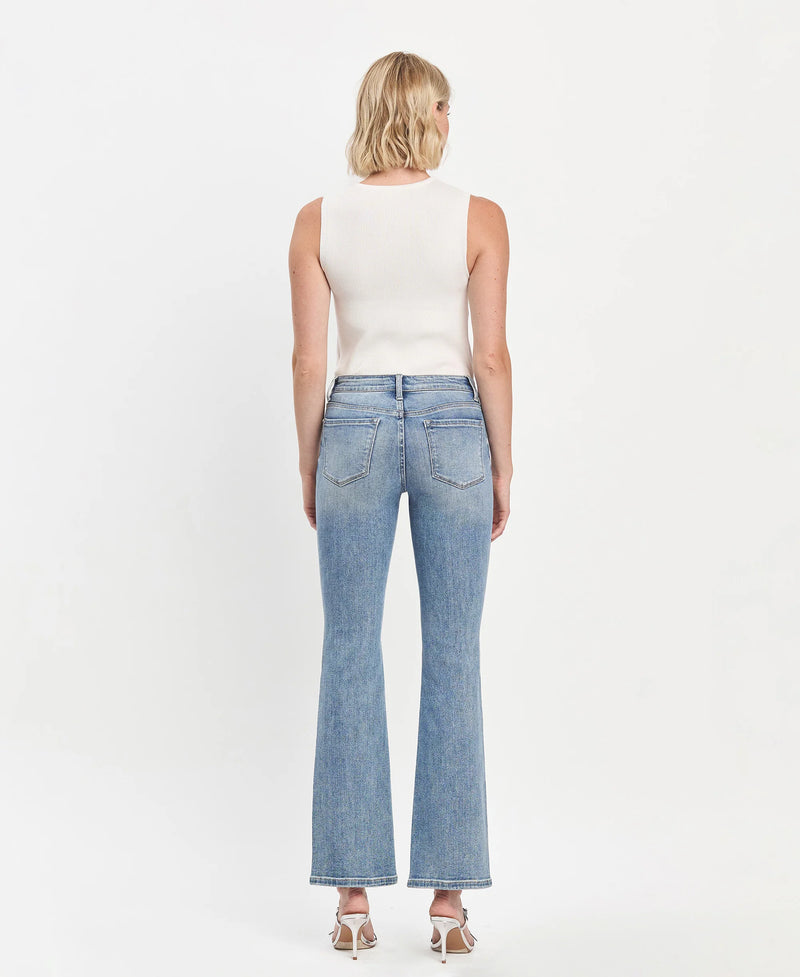 The Mila Mid-Rise Bootcut Jeans