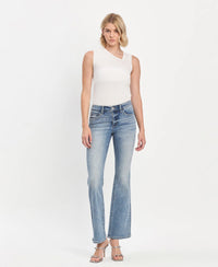 The Mila Mid-Rise Bootcut Jeans
