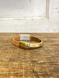 Mother of Pearl and Opal Bracelet