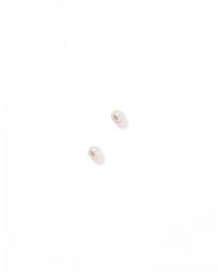 Payton Pearl White 3mm Screwback Stud Earrings