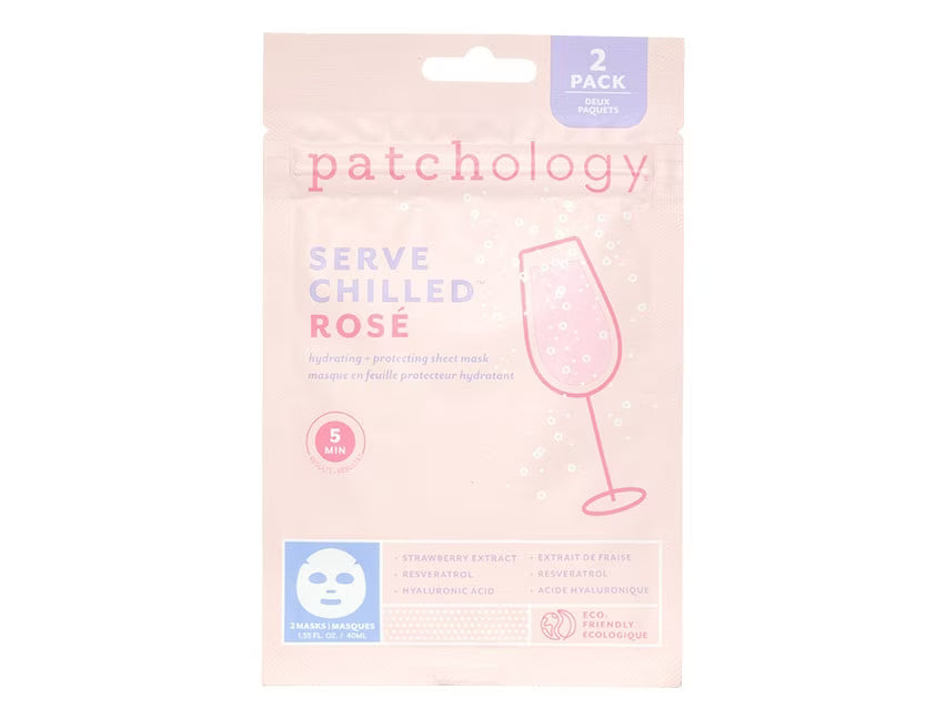 Patchology Serve Chilled Rose Hydrating + Protecting Sheet Mask