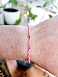 Hope Unwritten Bracelet - Bright Pink