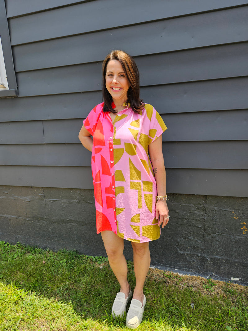Annie Colorblock Dress