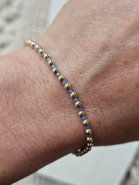 Hope Grateful Bracelet - Bright Blue