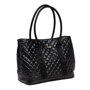 Miss Manors Quilted Bag - Black