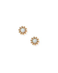 Serena Opal Screwback Stud Earrings