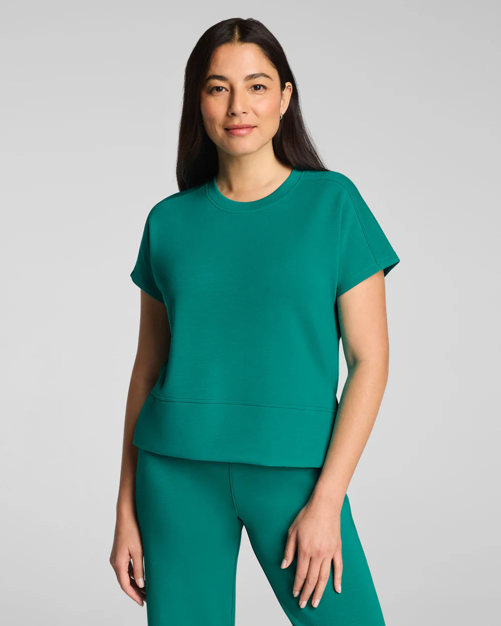 Spanx Crewneck Top - Jade