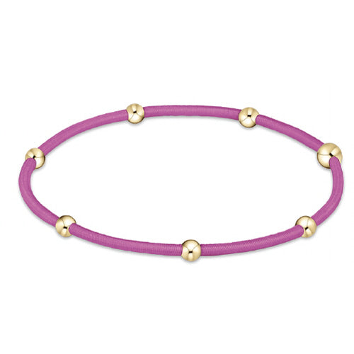 Summer "E"ssentials Hair Bracelet - Fucshia