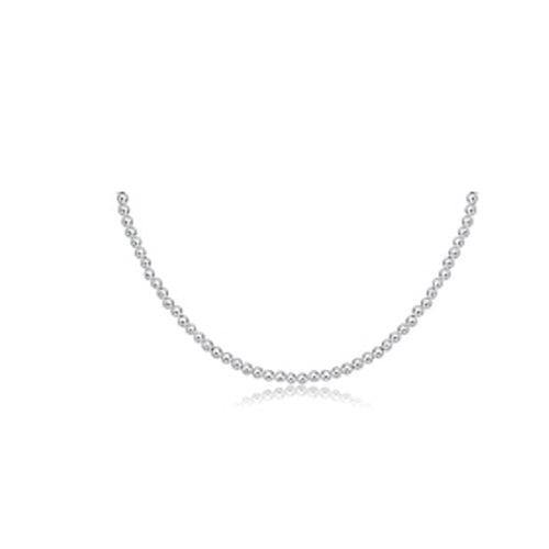 15" Classic Sterling Choker - 3mm