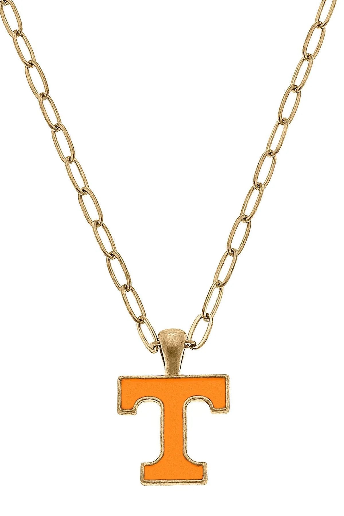 Tennessee Enamel Pendant Necklace