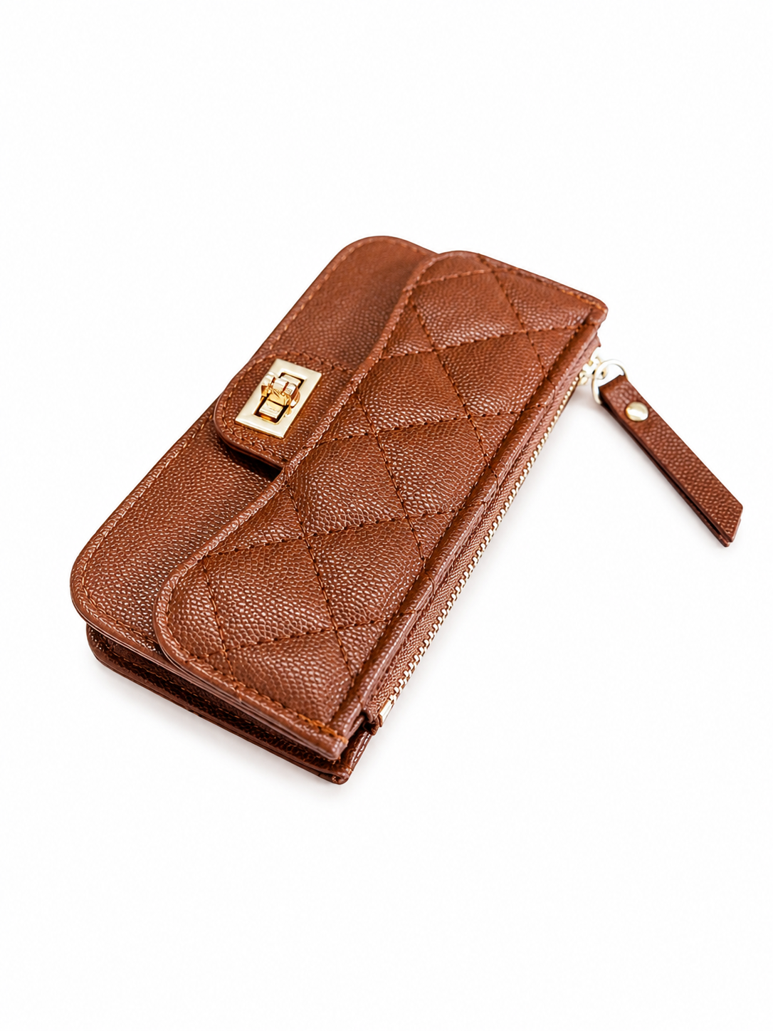 The Everyday Chain Wallet - Cognac