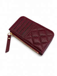 The Everyday Chain Wallet - Burgundy