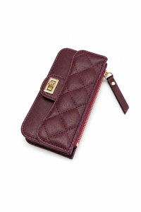 The Everyday Chain Wallet - Burgundy