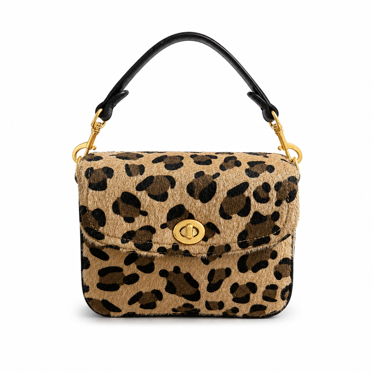 The Zoe Crossbody Bag - Leopard